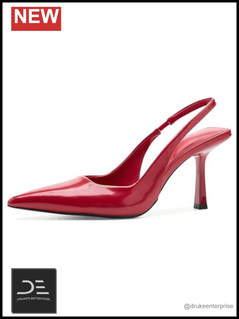Anne Klein Itzy Faux Leather Slingback Pump - Comfort Stiletto Heel